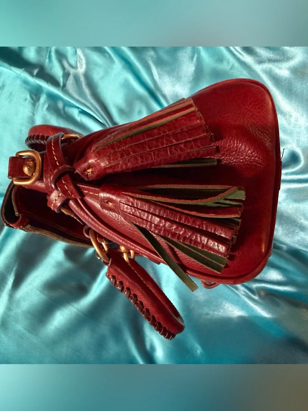 Dooney & Bourke Florentine Mini Satchel and Continental Clutch
